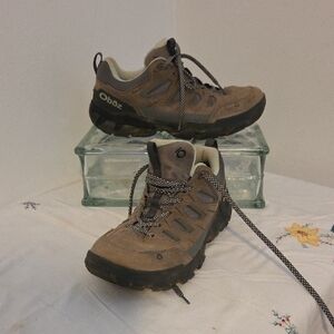 Oboz Cordura BDry Women's Tan Hiking Shoes